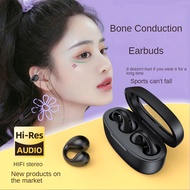 Earcuffs Bone Connection Earbuds Clip Bluetooth Headset TWS Bluetooth Headset for Bone Conduction Wireless Bluetooth Headset OKWF