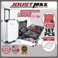 TBS187 187PCS Aluminium Luggage Tool Box Set Multi Package Professional Diy Hand Tools Kit