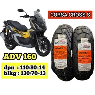 TAYAR SCOOTER HONDA ADV150 ADV160 CROSS S 110/80-14 130/70-13 PIRELLI ANGEL SCOOTER ROSSO SCOOTER MA