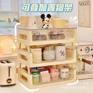 Desktop Drawer Box Shelf Work Position Office Cosmetics New Style A4 Paper Stacking Transparent Stor