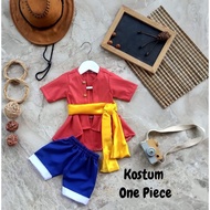 Luffy on one piece cosplay Luffy on one piece costume/ Luffy on one piec costume