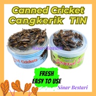 Cengkerik Tin Canned Cricket Small Fish 35g Large 50g Farm Raised Fish Lizard Snake Bird Frog Turtle