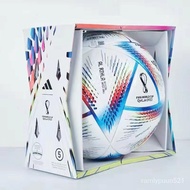 Bola Sepak2022 AL RIHLA Official Match Ball Qatar World Cup Ball Football Size 5 train Match Soccer 