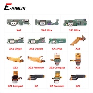 USB Charging Charger Dock Port Board Flex Cable For Sony Xperia XA2 XA1 XZ3 XZ2 XZ1 XZS XZ Premium Compact Ultra Plus Repair Parts