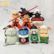 SEEO Dra gon Ball Ornament, 14~21cm Son Goku DBZ Dolls Model, Broly Vegeta Mini Action Figure Model