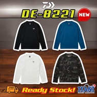 DAIWA DE-8221 FEEL ALIVE LONG SLEEVE T-SHIRT DAIWA Authentic Fishing Suit baju pancing
