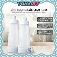 1L salted cream/cheese cream container - Salted cream/cheese cream squeezer