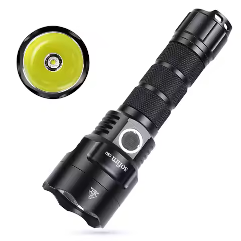 Sofirn C8G Powerful LED Flashlight 21700 SST40 18650 With Power Indicator Lantern Torch 2 Groups Ram