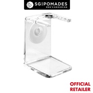 Edwin Jagger Clear Brush Drip Stand (Large)-SGPOMADES