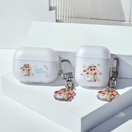 蠟筆小新睡衣小新系列強悍防摔AirPods保護套(附吊飾)