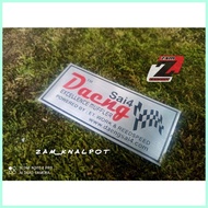 ☋ ❈ Daeng Sai4 Silver Emblem Racing Exhaust Brand