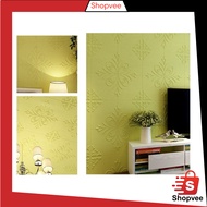 Shopvee HL0210 3D Floral Wallpaper Unique Decorative Wall Sticker