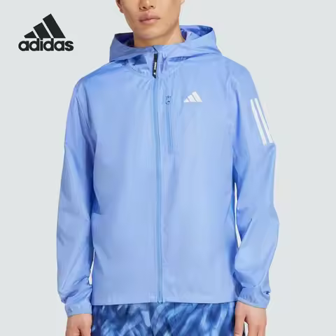 Adidas Slim Fit Hooded Long Sleeve Jacket Classic Men's Jacket Jacket JX2249