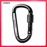 [gsdqdsh] 30KN Rock Climbing Hiking Screw Locking Carabiner Hook Clip 100 x 55mm