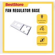 PVC Malaysia Fan Regulator Base Electrical Casing Kipas Siling Nut Box Size 4x10 (WHITE)