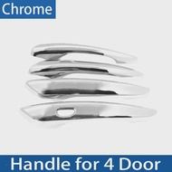 Car Chrome Door Handle Cover Trim For Mazda CX60 Accessories CX 60 CX-60 KH 2022 2023 Exterior Car A
