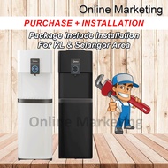 INSTALLATION KL&SELANGOR MIDEA Hot&Warm&Cold Floorstanding Water Dispenser 2037 Compressor - 4 Halal