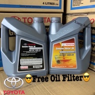 TOYOTA  SEMI SYNTHETIC 10W40 ENGINE OIL 4LITER