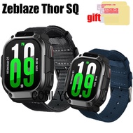 ⚔3in1 for Zeblaze Thor SQ Smart Watch Strap Band wristband Nylon Canva women men Belt Screen Pro ☚≈