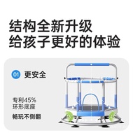 TMT Indoor Trampoline for Kids with Safety Net, Small Home Use Jumping Bed for Children