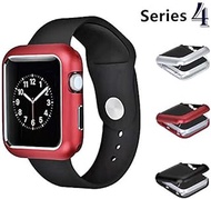 Josi Minea iWatch [40mm] Aluminum Full Body [Front &amp; Back] Magnetic Protective Cover Case - Shockproof &amp; Anti-Scratch Shell Bumper Guard Shield Compatible with Apple Watch Series 5 &amp; 4 [ 40mm - Red ]