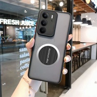 For Realme C75 4G / C75X 4G / 14X 5G / C73 / Narzo 80 Lite Anti-Drop Protective Hard Cover With Iron