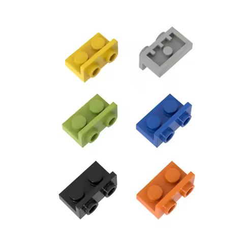 30PCS ANGULAR PLATE 1.5 BOT. 1X2 1/2 Compatible 99780 Plate Modified Self-Locking Bricks Building Bl