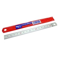 SHINWA Stainless Steel Ruler 15cm Metal Ruler