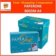 PaperOne Green A4 Paper 80g 80gsm (5 Reams / 1 Box) A4 Copier Xerox Copy Paper Choose Store Pickup Or Delivery