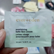 [ 2.5ml ] Ever eden Baby face cream moisturizer
