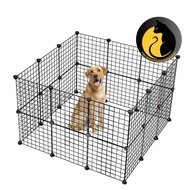 Cat Cage Diy Cage Door Fence Animal Cage Plus Connector Cage Cat Dog Bird Rabbit Sugar Glider Iron F