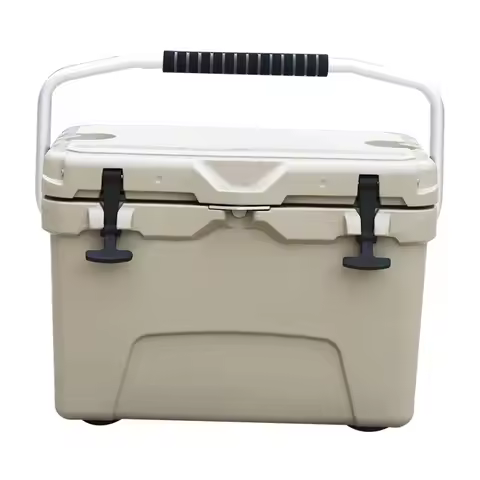 Custom Portable High-Performance Waterproof Hard Plastic Ice Cooler Box Modern Letter Outdoor Campin