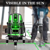 5 Lines 6 Point Adjustable Laser Level 360° Rotary Cross Self Leveling Measuring Tool Set Line Measu