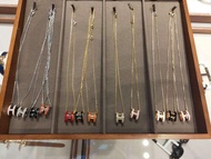 Hermes Pop H &amp; Mini Pop H Necklaces H頸鏈