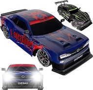 Overmax X-OVERSLIDE Remote Controlled RC Drift Car for Children from 8 Years, 1:16, 20 km/h Range up