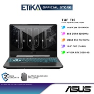 Asus TUF Gaming F15 FX506H-CHN345W Laptop | Intel i5-11400H, 8GB D4, 512GB, RTX3050, 15.6" FHD 144Hz, W11 | Graphite