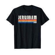 Jerusalem Israel Ziarah Holyland Souvenir T-Shirt - Jerusalem Israel Shirt - Catholic Christian Spir