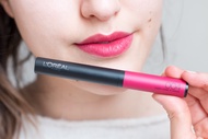 Son Lì LOreal Infallible Matte FX Lip 04 Oops I Pink It Again Màu Hồng Đậm