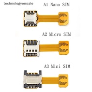 [technologyonsale] Hybrid Dual Micro Nano SIM Card Adapter Converter Extension SD Slot Android Bouti