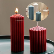 LILIN Acrylic Candle Mold Cylinder Thick Line Candle Mold