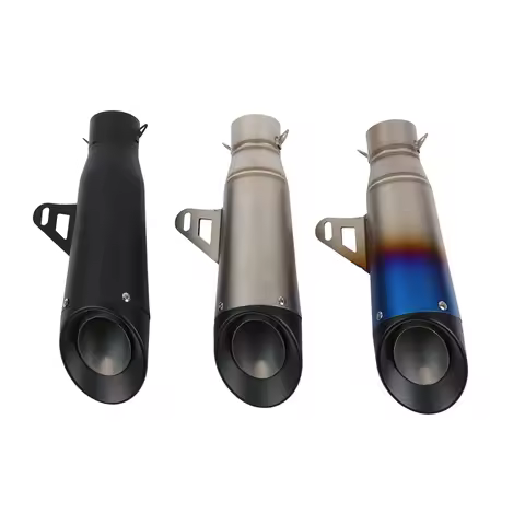 51mm Universal Motorcycle Exhaust SC Muffler Pipe GP-Project For Yamaha R6 R15 R1 R3 MT07 Tmax155 XM