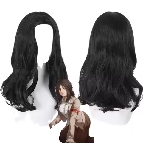 Pieck Finger Cos Wig Anime Attack on Titan Role Headgear Ball Woman Dress Up Headwear Center Parting
