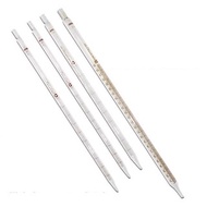 Straight graduated glass pipette 1ml to 10ml (squeeze not included)