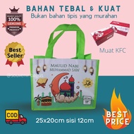 Tas Souvenir Maulid Nabi (10pcs) isra miraj  Muhammad SAW isro miroj sekolah minggu Goodie Bag  Nata