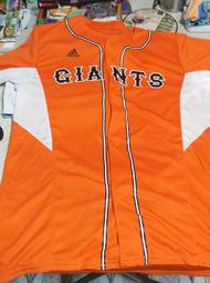 日本 東京巨人隊 TOKYO GIANTS 棒球球衣　深橘色