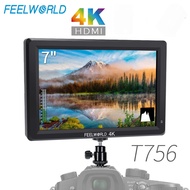FEELWORLD T756 7Inch 1920x1200 IPS Field Monitor Support 4K HDMI-compatible Input Output