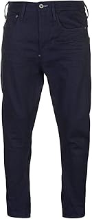 50584-5661 1241 3D raw 30 inch jeans type C 3D draping design 5 pocket denim loose tapered