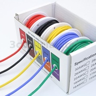 Flexible Silicone Wire and Cable 5 Colors in a Box Mixed Wire Tinned DIY High Quality Pure Copper Li