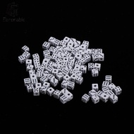[Serenable] 100pcs 5mm Six Sided D6 Dice Dies for Table Games MTG RPG Gaming Gift Collection