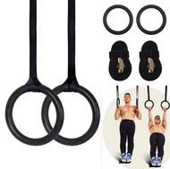 Bộ 2 Vòng Treo Gymnastic Rings Gỗ Bạch Dương / ABS – Hỗ Trợ Tập Dip Xà Đơn Calisthenics(1 Đôi)Chín h
